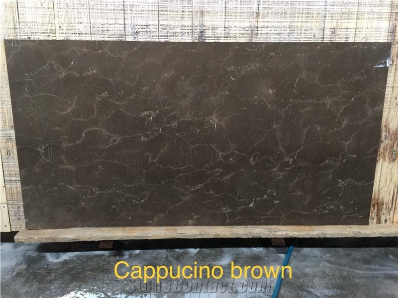 Cappucino Brown Slabs, Iran Brown Marble