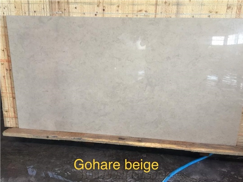 Gohare Beige Slabs, Iran Beige Limestone