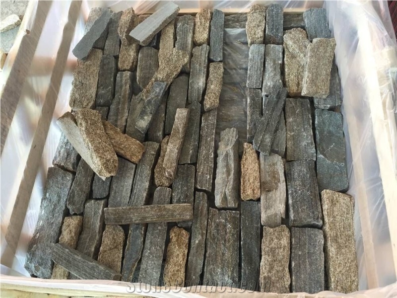 Brown Color Slate Wall Panel for Cladding