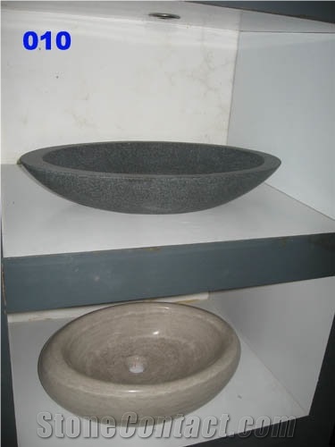 Carrara White Marble Sink Marble Basin Wash Bowl