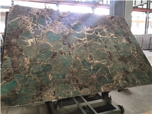 Amazonite Green Granite Luxury Granite Slab Brazil Granite