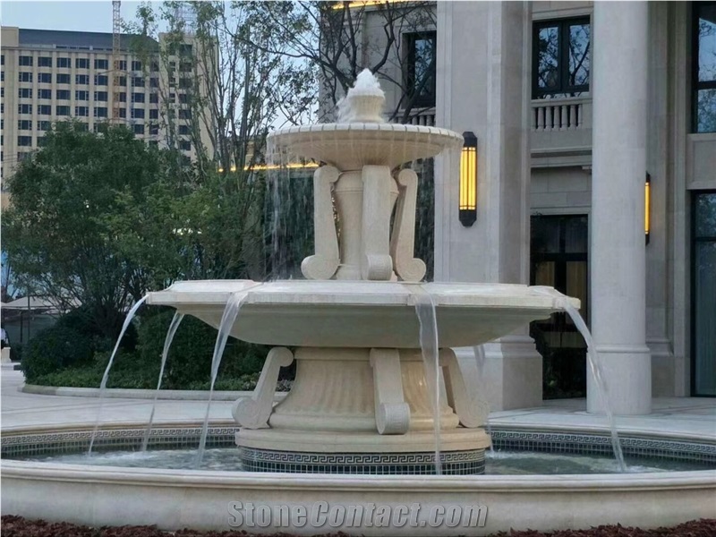Garden Water Fountain Granite Stone Fountain