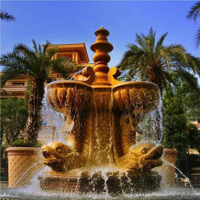 Garden Water Fountain Granite Stone Fountain