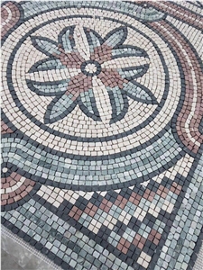 Mosaic Pattern Mosaic Medallion Mosaic Art Natural Split Face Floor