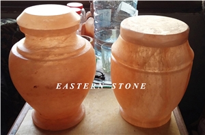 Biodegradable Cremation Urns, Natural Himalayan Salt Ash Urns, Funeral