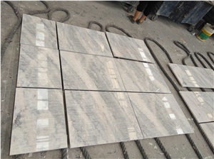 Natural White Marble Floor Wall Tile Spring Land Marble