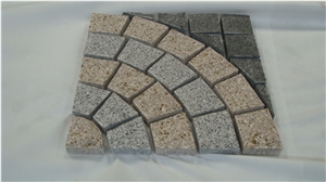 Granite Mesh Back Paver Pattern