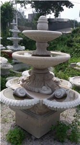 Granite Outdoor 3 Level Fountains