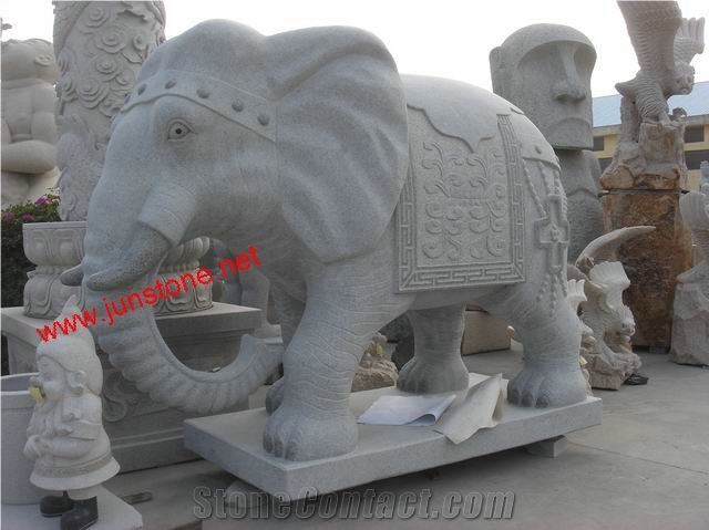 Granite Sculpture Elephant
