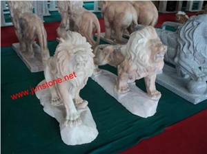 Lion Carving