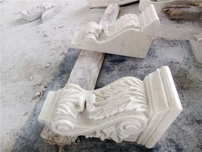 Marble Pillar Caps and Stand