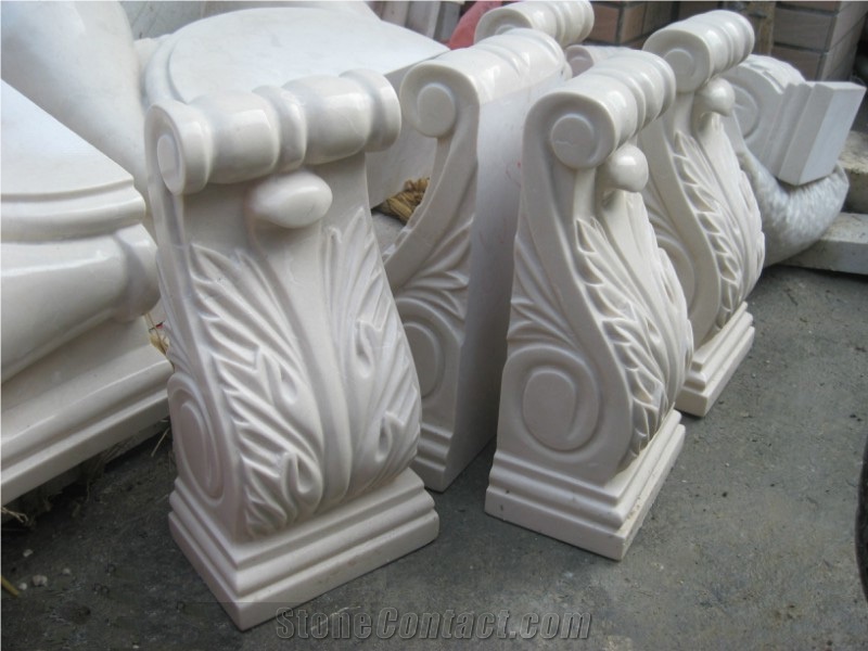 Marble Pillar Caps and Stand
