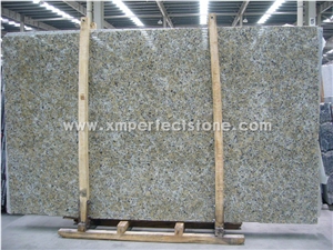 Brazil Yellow Butterfly Granite Big Slabs for Wall