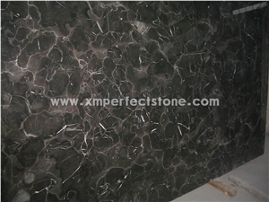 China Brown Marble, Dark Brown Marble Can Be Processed Into Polished
