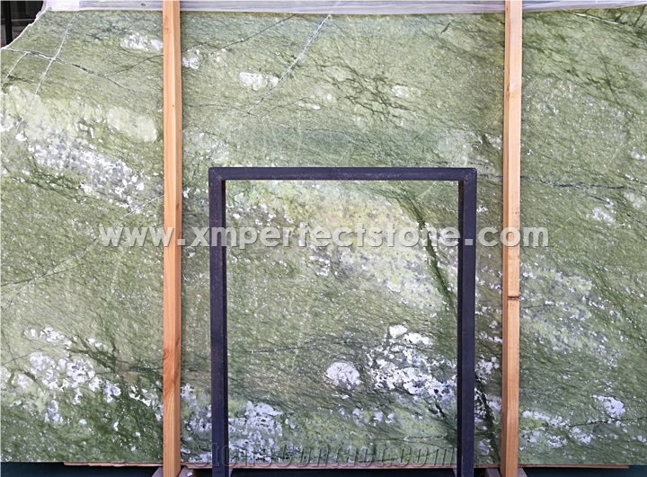 China Ming Green Marble Big Slabs Floor Tiles