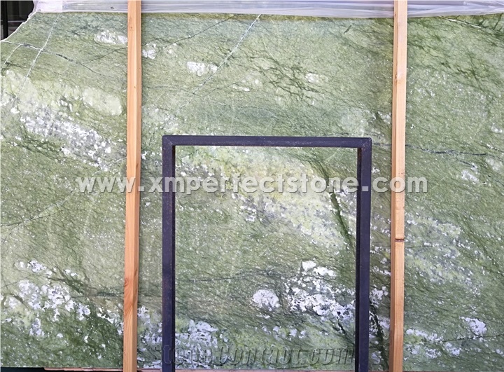 China Ming Green Marble Big Slabs Floor Tiles