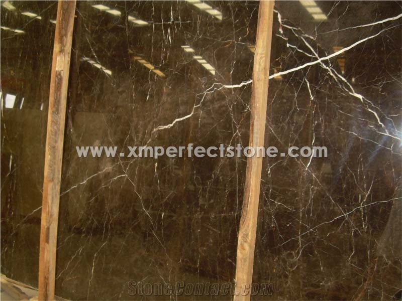 Chinese St. Laurent Grey Marble Tiles for Wall Floor Countertop