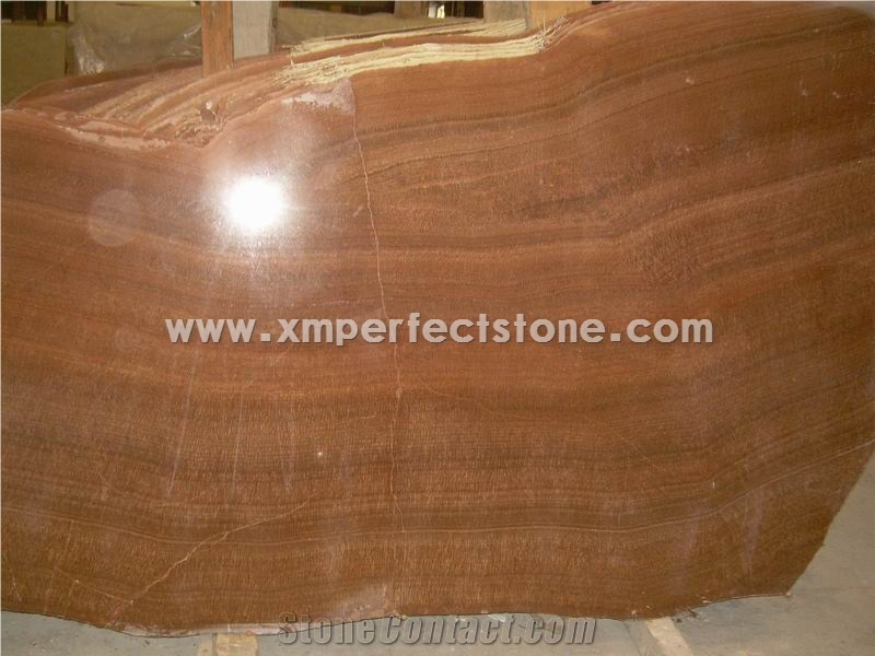 Dragon Brown Marble Slabs for Countertops & Tablestops for Kitchen Cabinet