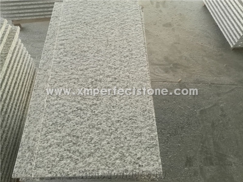 Flamed G655 Granite Tiles Cut to Size for Floor
