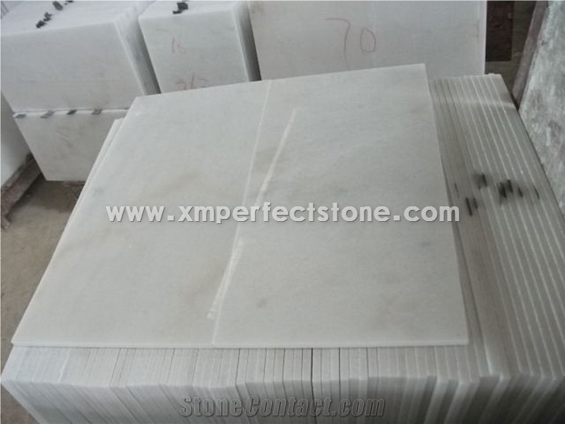 Guangxi White Marble Tile Slabs