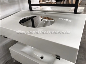 Solid Surface Nano Crystallized Panels for Bath Top