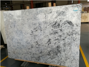 Translucent Blue Ice Marble for Interior Wall Panels Installation