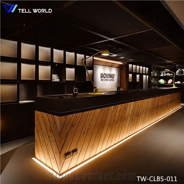 New Design Led Bar Counter Design for Commercial Bar