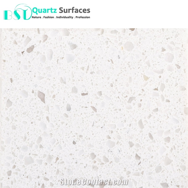 White Sand Quartz Stone for Restaurant Table Top