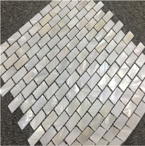 Luxury White Mother Of Pearl Stone Sea Shell Mosaic Tile,Mother Pearl Mosaic Tiles