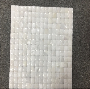 Luxury White Mother Of Pearl Stone Sea Shell Mosaic Tile,Mother Pearl Mosaic Tiles