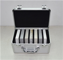 Aluminum Box For Quartz Marble Sample With Handle