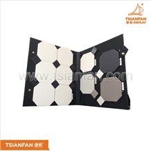 Book-Like Tile Sample Display Board for Showroom