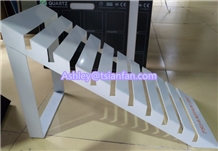 Showroom Use Metal Racks , Exhibition Stand