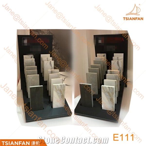 E111 Lamina Ceramic Slab Desktop Rack Stand