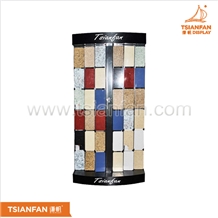 Marble Showing Quartz Stone Display Rack