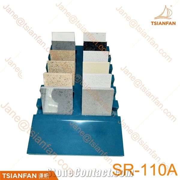 Sr110 Quartz Sample Racks Stone Sample Rack from China