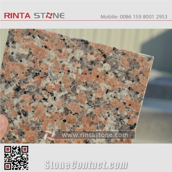 G561 Granite Haitang Red Cenxi Light Maple Leaf Stone Slabs