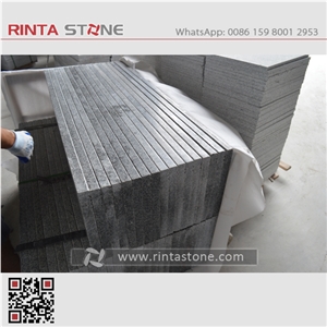 G603 Granite Silver Grey Wuhan Gray White Stair Step Riser