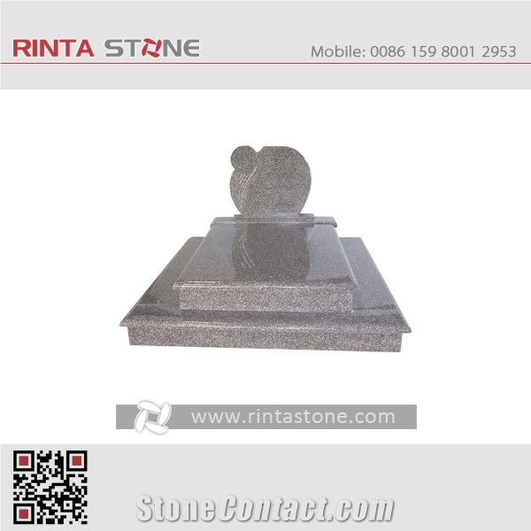 G664 Granite Bainbook Brown Luna Pearl Stone Tombstone Monument