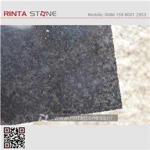 Myanmar Black Granite Dark Burma Stone Cut to Size Tiles Slabs