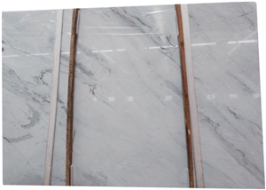 Chinese Castro Grey Veined Types White Marble Slabs