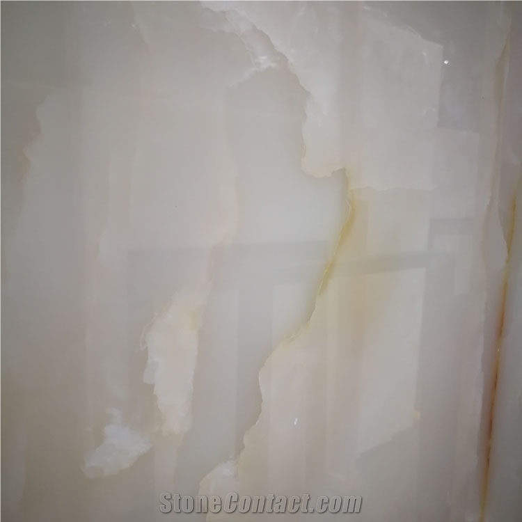 Cladding Onice Translucent Ice White Onyx
