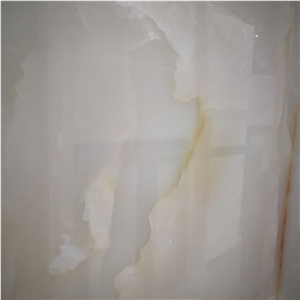 Cladding Onice Translucent Ice White Onyx