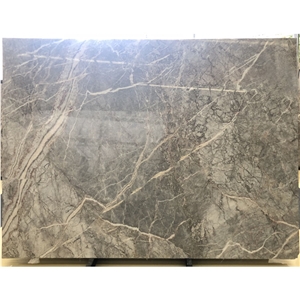 Countertop Flooring Italian Type Fiore Di Bosco Italy Grey Marble Slab