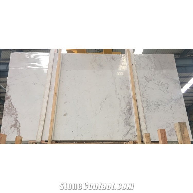 Good Price Sale China Polish Floor Tiles Slab Marble White Volakas