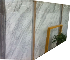YUANDA Volakas White Marble Slabs Natural Stone Wholesale