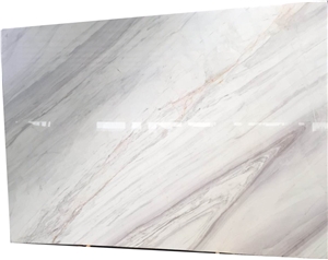 YUANDA Volakas White Marble Slabs Premium Wall Flooring
