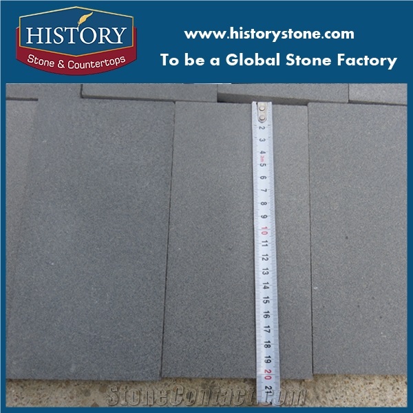 Basalt Black Honed China Grey Lava Stone Basalt
