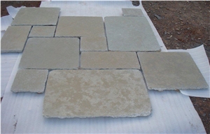 Grey Sandstone Cobbles, Courtyard Road Pavers