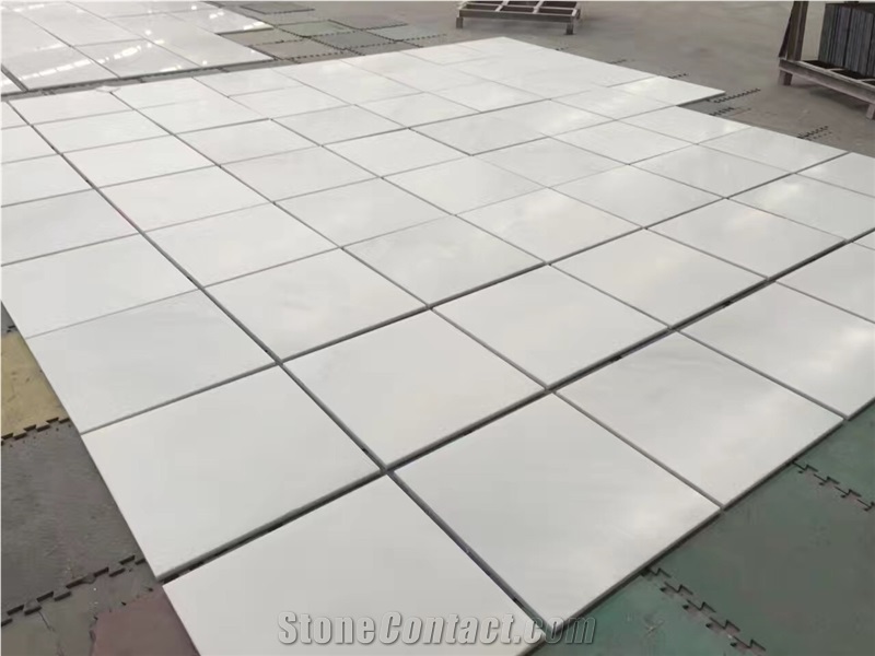 High Quality Chinese Thassos White Jade Marble Tiles and Slabs